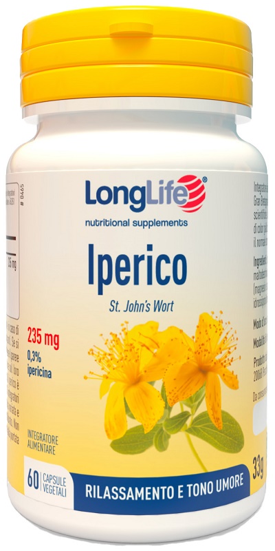 LONGLIFE IPERICO 60 CAPSULE VEGETALI - Farmacia Del Monaco