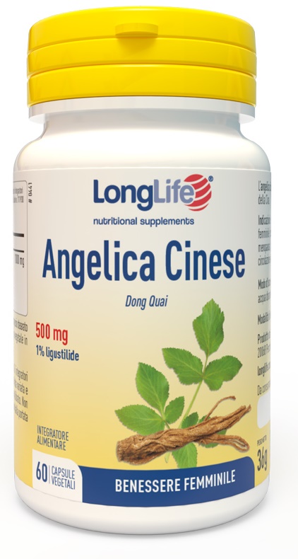 LONGLIFE ANGELICA CINESE 60 CAPSULE VEGETALI - Farmacia Del Monaco