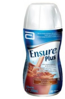 ENSURE PLUS CIOCCOLATO 4 BOTTIGLIE DA 200 ML - Farmacia Del Monaco