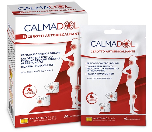 CALMADOL CEROTTO RISCALDANTE PACK 6 PEZZI - Farmacia Del Monaco