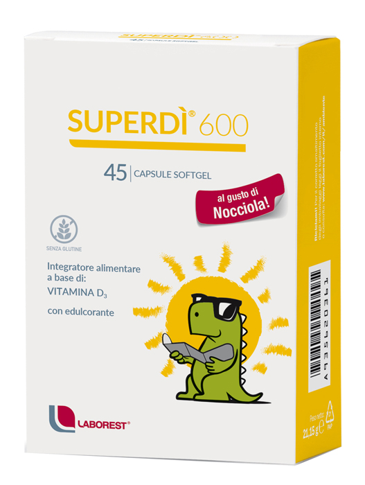 SUPERDI' 600 45 CAPSULE - Farmacia Del Monaco