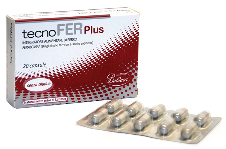 TECNOFER PLUS 20 CAPSULE - Farmacia Del Monaco