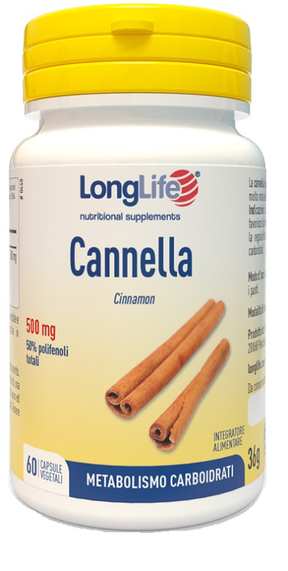 LONGLIFE CANNELLA 60 CAPSULE - Farmacia Del Monaco