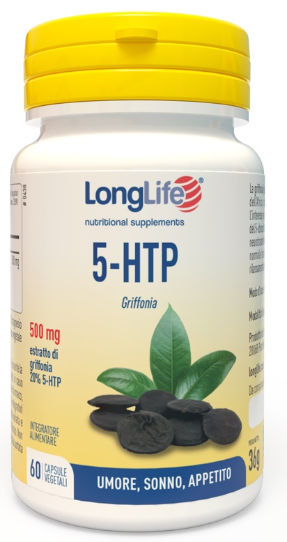 LONGLIFE 5-HTP 60 CAPSULE VEGETALI - Farmacia Del Monaco