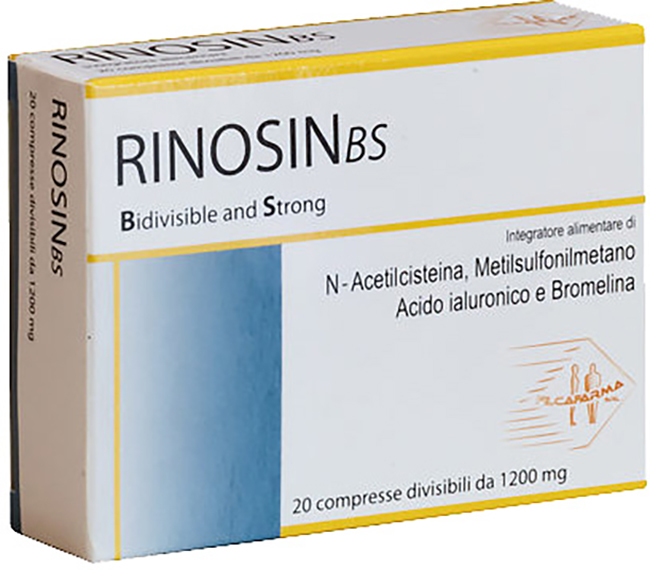 RINOSINBS 20 COMPRESSE DA 1.2 G - Farmacia Del Monaco