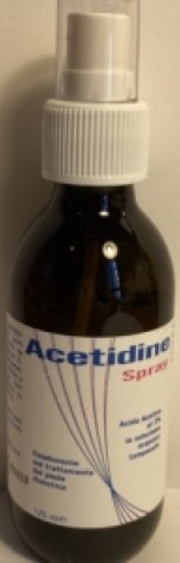 LOZIONE ALL'ACIDO ACETICO 2% IGIENIZZANTE ACETIDINE SPRAY DA125ML - Farmacia Del Monaco