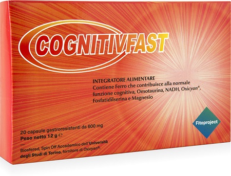 COGNITIVFAST 20 CAPSULE GASTRORESISTENTI DA 600 MG - Farmacia Del Monaco