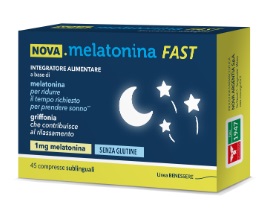 NOVA MELATONINA FAST 45 COMPRESSE 1MG DI MELATONINA - Farmacia Del Monaco