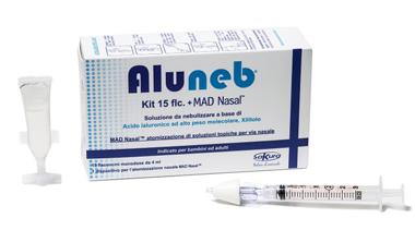 ALUNEB KIT SOLUZIONE ISOTONICA 15 FLACONCINI DA 4 ML + MAD NASAL ATOMIZZATORE - Farmacia Del Monaco