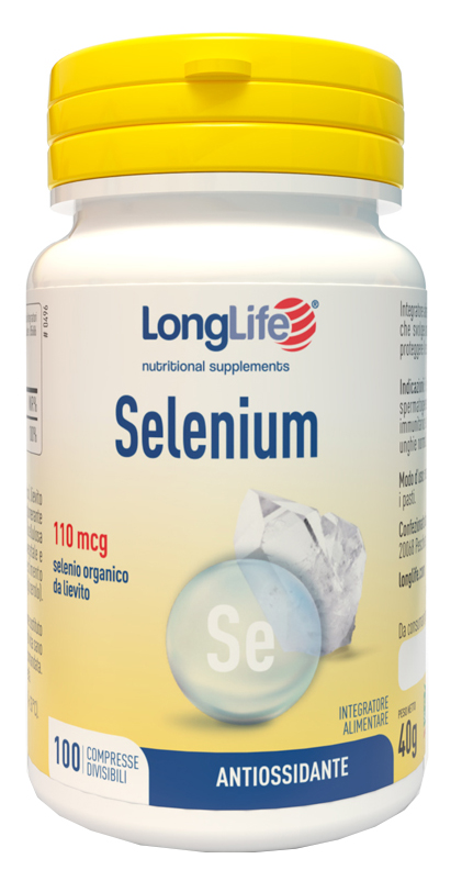 LONGLIFE SELENIUM 100 COMPRESSE DIVISIBILI - Farmacia Del Monaco