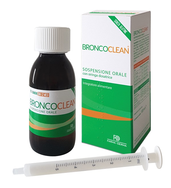 BRONCOCLEAN SOSPENSIONE ORALE 100 ML - Farmacia Del Monaco
