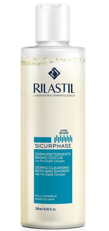 RILASTIL SICURPHASE DERMODETERGENTE BAGNO DOCCIA 250 ML - Farmacia Del Monaco