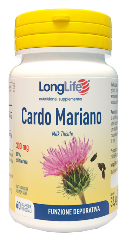 LONGLIFE CARDO MARIANO 60 CAPSULE - Farmacia Del Monaco