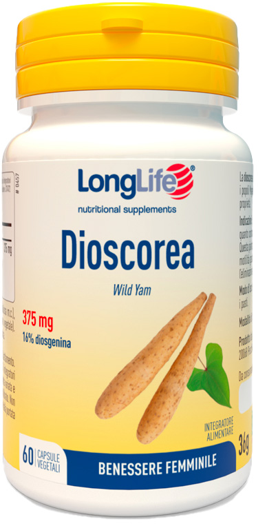 LONGLIFE DIOSCOREA 60 CAPSULE - Farmacia Del Monaco