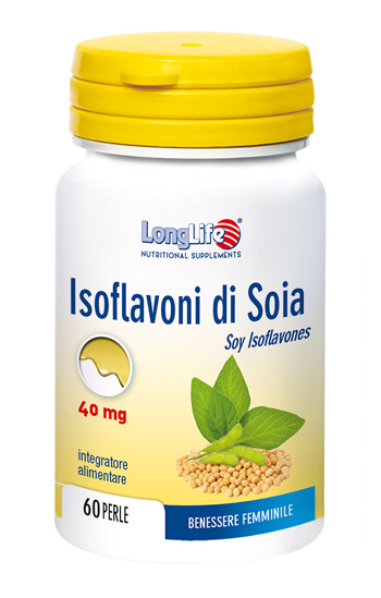 LONGLIFE ISOFLAVONI SOIA 60 PERLE - Farmacia Del Monaco