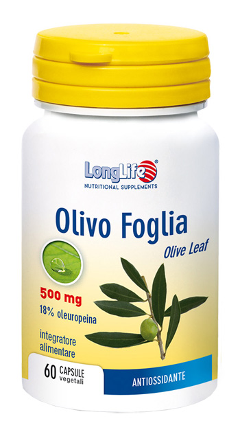 LONGLIFE OLIVO FOGLIA 60 CAPSULE VEGETALI - Farmacia Del Monaco