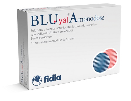 BLU YAL A MONODOSE GOCCE OCULARI 15 FLACONCINI 0,35 ML - Farmacia Del Monaco