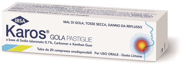 KAROS GOLA 20 PASTIGLIE ORODISPERSIBILI - Farmacia Del Monaco