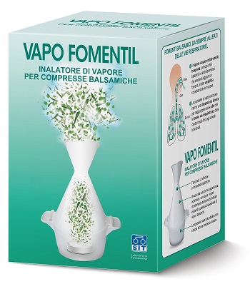 VAPO FOMENTIL INALATORE DI VAPORE PER COMPRESSE BALSAMICHE - Farmacia Del Monaco
