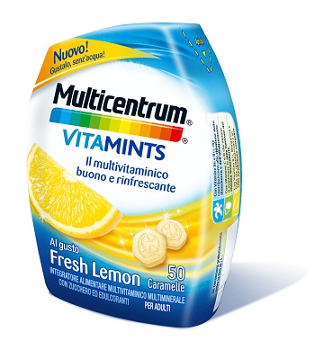 MULTICENTRUM VITAMINTS FRESH LEMON 50 CARAMELLE - Farmacia Del Monaco