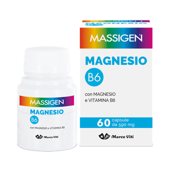 MASSIGEN MAGNESIO B6 60 CAPSULE - Farmacia Del Monaco