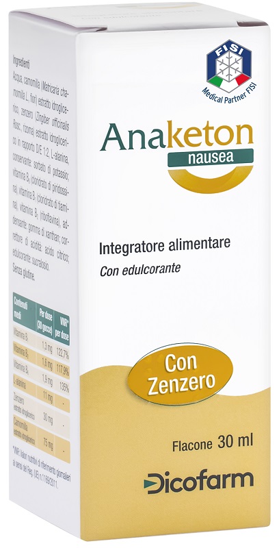 ANAKETON NAUSEA 30 ML - Farmacia Del Monaco