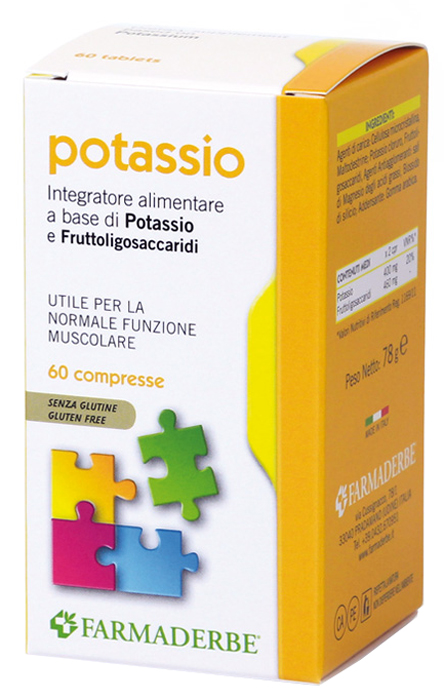 POTASSIO 60 COMPRESSE - Farmacia Del Monaco