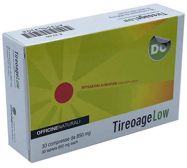 TIREOAGE LOW 30 COMPRESSE 850 MG - Farmacia Del Monaco