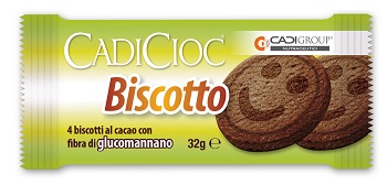 CADICIOC BISCOTTO CACAO 4 PEZZI 8 G - Farmacia Del Monaco