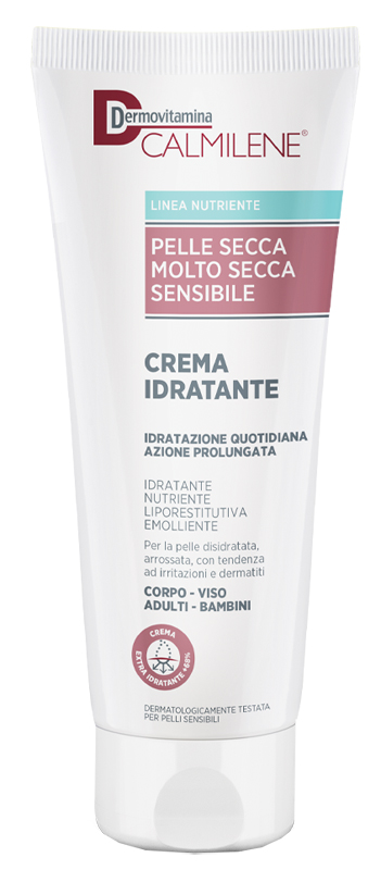 DERMOVITAMINA CALMILENE CREMA IDRATANTE PER PELLE SECCA, MOLTO SECCA E SENSIBILE 250 ML - Farmacia Del Monaco