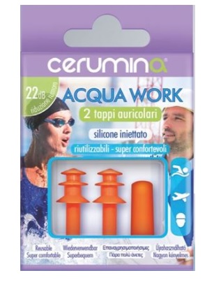 CERUMINA ACQUA WORK 2 PEZZI - Farmacia Del Monaco