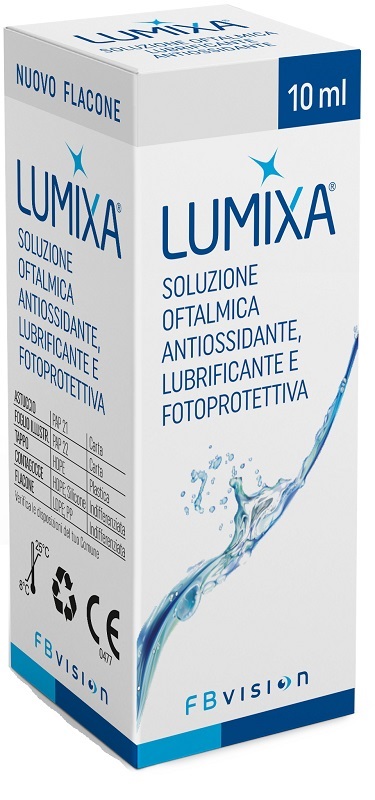 LUMIXA SOLUZIONE OFTALMICA LUBRIFICANTE ANTIOSSIDANTE 10 ML - Farmacia Del Monaco