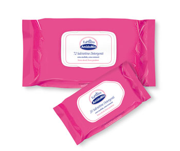 EUPHIDRA AMIDOMIO SALVIETTE 20 PEZZI - Farmacia Del Monaco