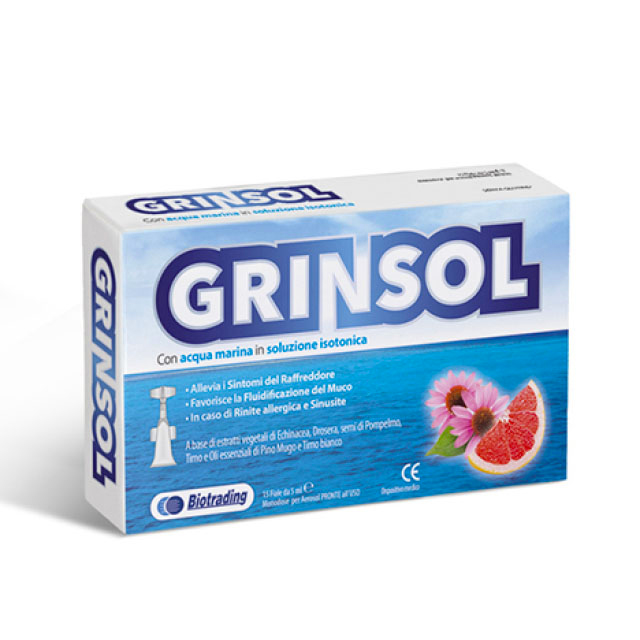 GRINSOL 15 FIALE X 5 ML - Farmacia Del Monaco