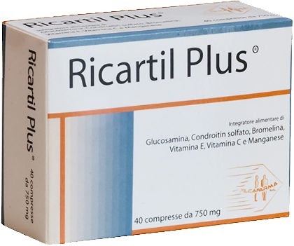 RICARTIL PLUS 40 COMPRESSE - Farmacia Del Monaco