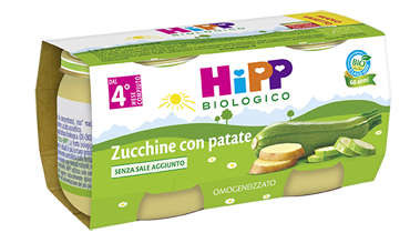 HIPP BIO HIPP BIO OMOGENEIZZATO ZUCCHINE CON PATATE 2X80 G - Farmacia Del Monaco
