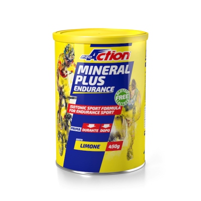 PROACTION MINERAL PLUS ENERGETICO E SALINO ISOTONICO AL LIMONE 450 G - Farmacia Del Monaco