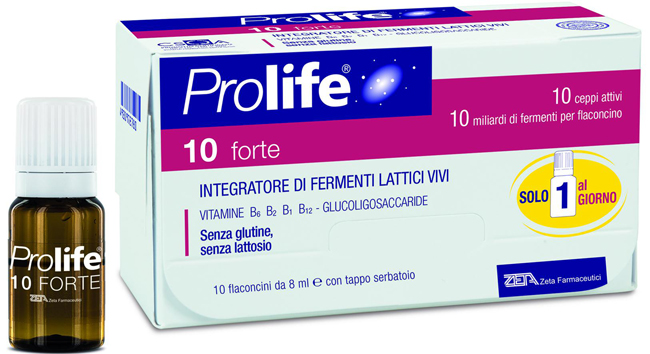 PROLIFE 10 FORTE 10 FLACONCINI DA 8 ML - Farmacia Del Monaco