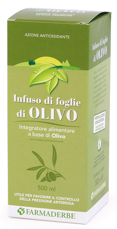 OLIVO INFUSO FOGLIE 500 ML - Farmacia Del Monaco