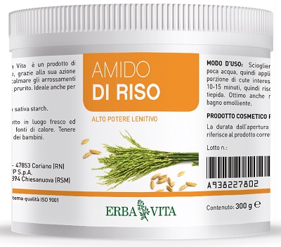AMIDO DI RISO BARATTOLO 300 G - Farmacia Del Monaco