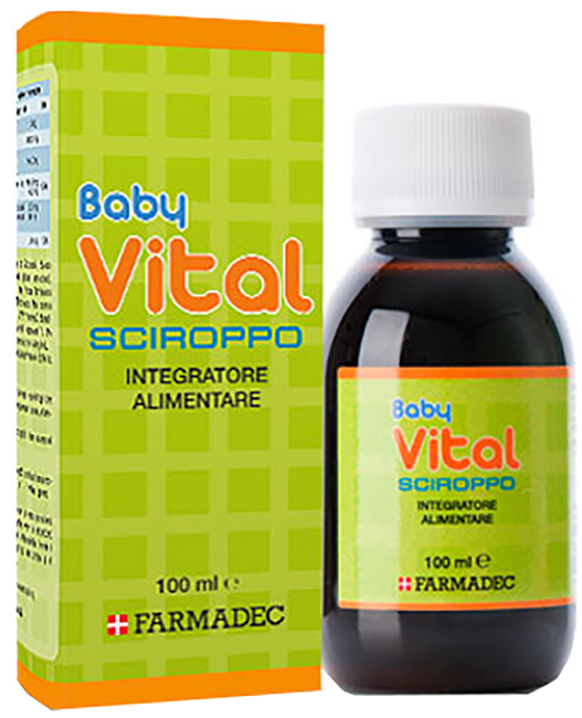 BABYVITAL SCIROPPO 100 ML - Farmacia Del Monaco