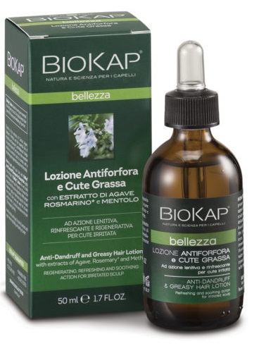 BIOKAP BELLEZZA LOZIONE ANTIFORFORA E CUTE GRASSA 50 ML BIOSLINE - Farmacia Del Monaco