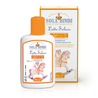 SOLE BIMBI LATTE SOLARE SPF50+ 125 ML - Farmacia Del Monaco
