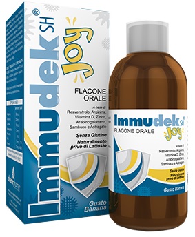 IMMUDEK JOY GUSTO BANANA 200 ML - Farmacia Del Monaco