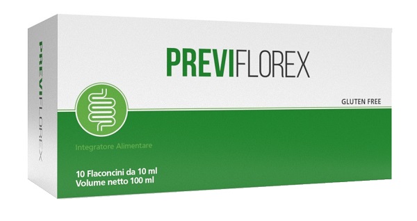 PREVIFLOREX 10 FLACONCINI DA 10 ML - Farmacia Del Monaco