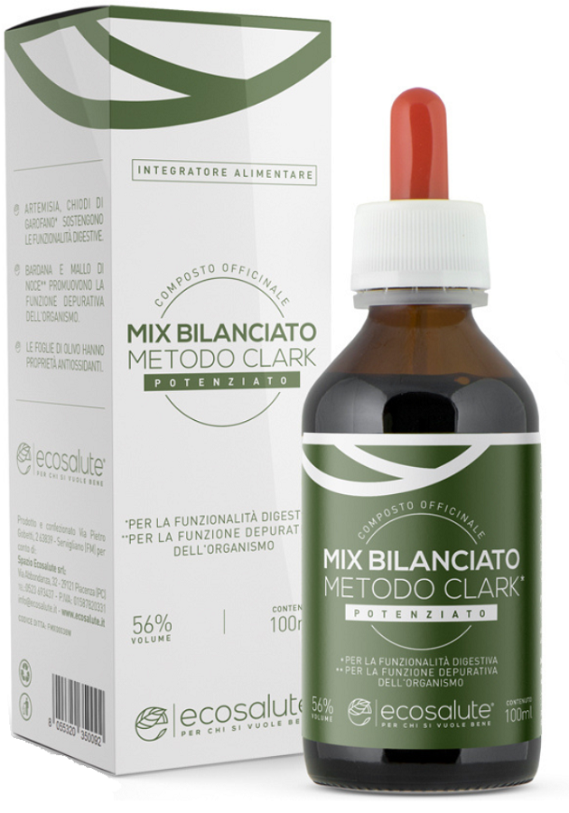 MIX BILANCIATO CLARK COMPOSTO OFFICINALE 100 ML - Farmacia Del Monaco