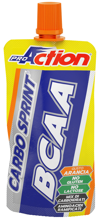 PROACTION CARBO SPRINT ENDURANCE BCAA ALL'ARANCIA 50 ML - Farmacia Del Monaco
