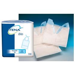 BAVAGLIA MONOUSO TENA BIB MISURA MEDIA/LARGE 150 PEZZI - Farmacia Del Monaco
