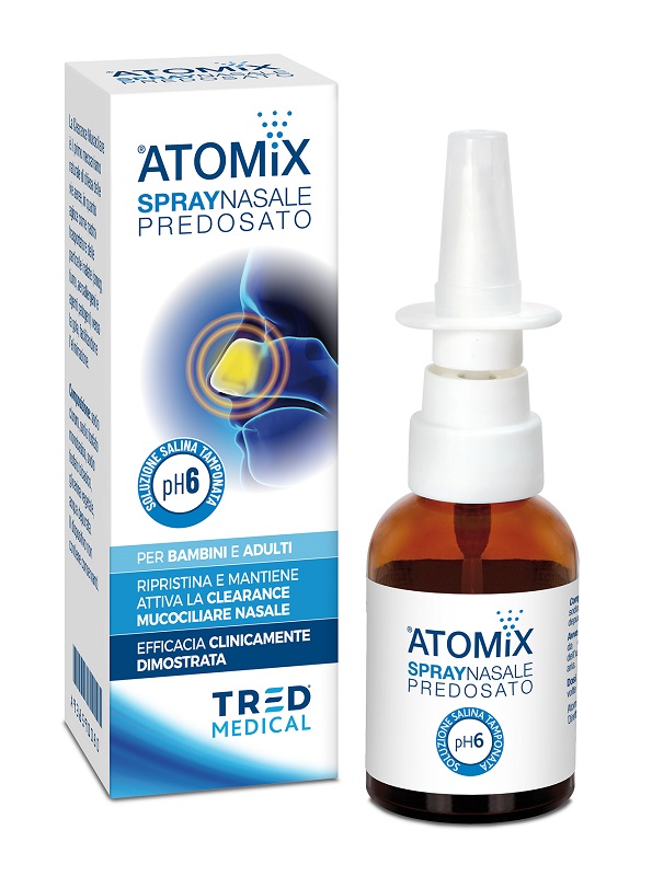 ATOMIX SPRAY NASALE PREDOSATO 30 ML - Farmacia Del Monaco
