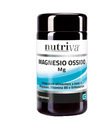 NUTRIVA MAGNESIO OSSIDO GI GROUP 50 COMPRESSE 1 G - Farmacia Del Monaco
